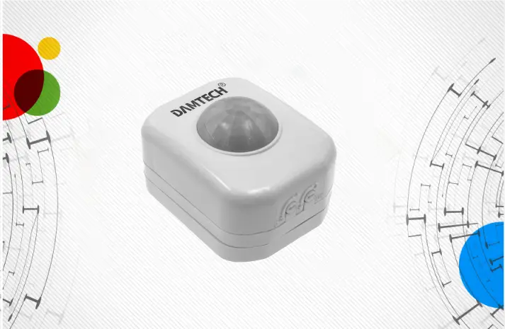 سنسور حرکتی سقفی روکار دامتک